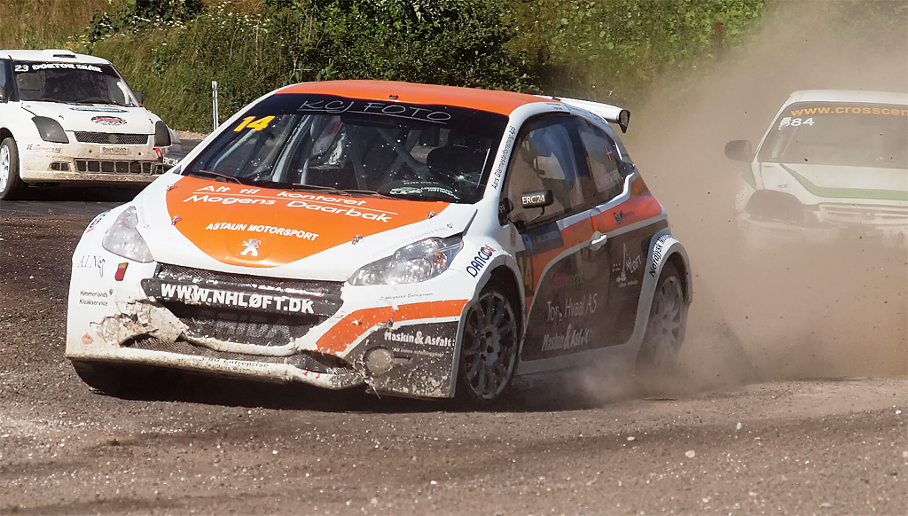 EM-køreren: Ulrik Linnemann præsterede overbevisende race, men måtte udgå i finalen med en punktering